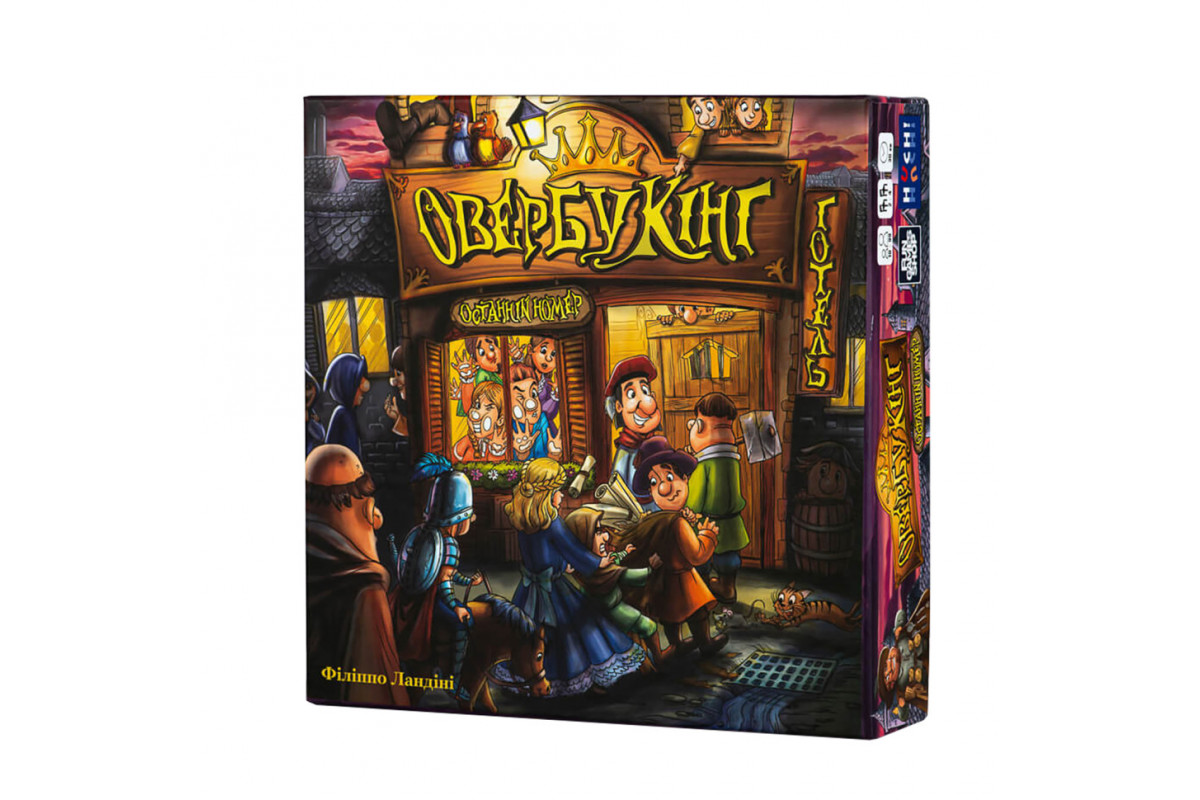 Настольная игра для всей семьи Овербукинг FGS56 от 10 лет