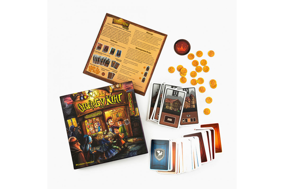 Настольная игра для всей семьи Овербукинг FGS56 от 10 лет