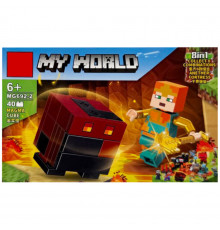 Детский конструктор "Minecraft" MG692-2, 40 деталей