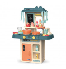 Детская игрушечная кухня 889-169 плита, мойка-льется вода, звук, свет