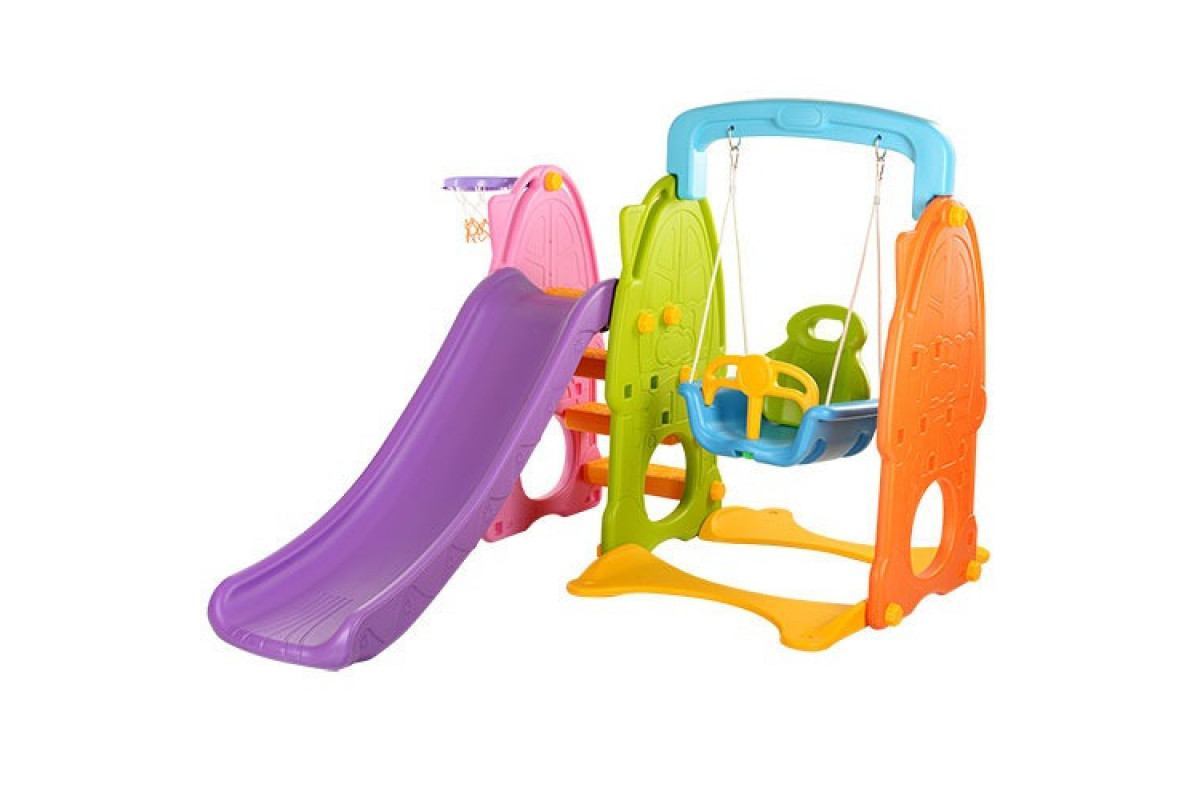 Дитяча гірка-гойдалка Bambi B0903-4