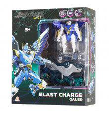 Детский игровой набор S5 L1 ГАЛЕР Screechers Wild! EU686111 запускатель-бластер, машинка-трансформер