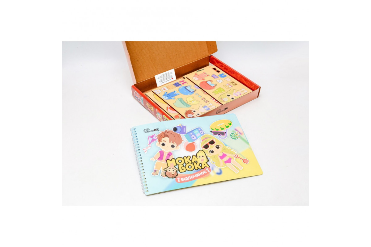 Розвиваюча іграшка "Мока Бока Відпочинок" Puz-88893, 59 деталей