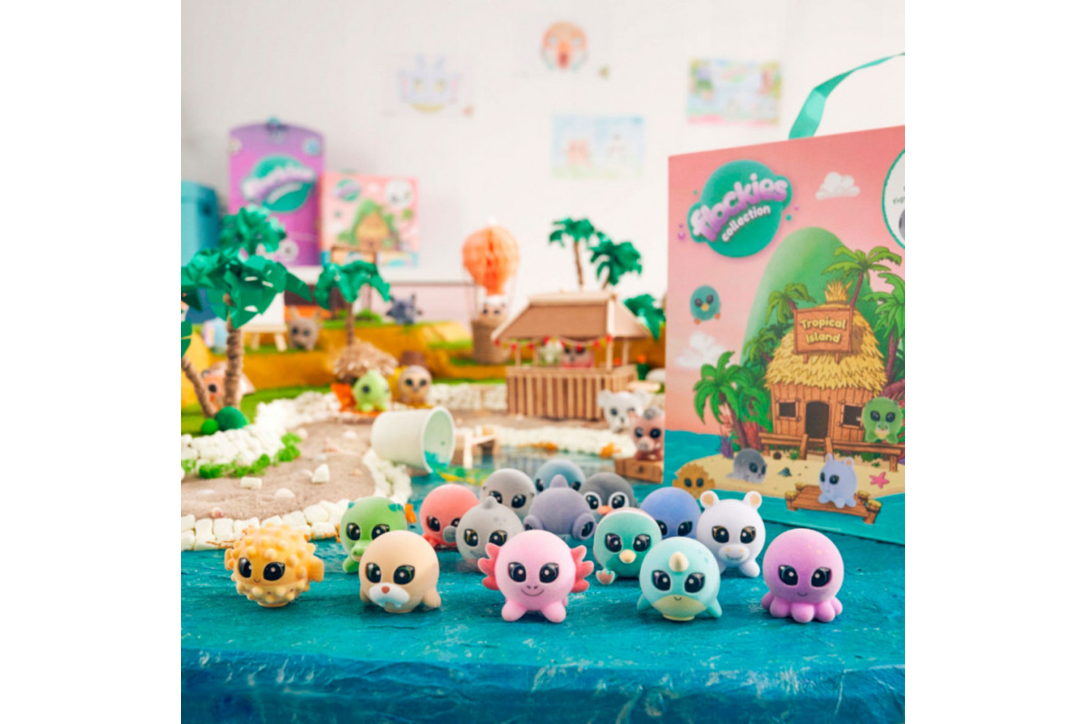 Коллекционная игрушка-фигурка Тюлень Сара Flockies S2 FLO0409