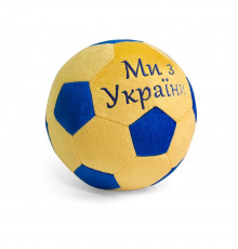 Дитяча м'яка іграшка М'яч Ми з України FWPFTBALL22BLYL00 21 см