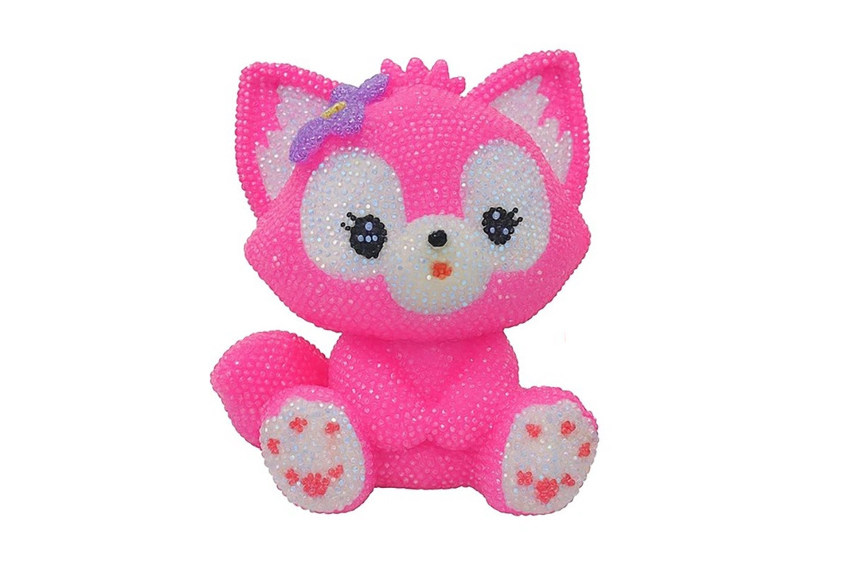 Детский набор для творчества "Фигурная копилка Лисичка" AF3, размер 15х12 см