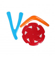 Детский игровой набор "Фризби-Бумеранг" 4036TXK 3 штуки