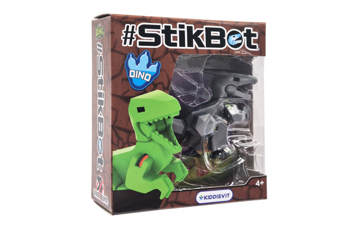 Фігурка для анімаційної творчості Паразауролоф Stikbot TST622DN_UAKD-5(Grey)