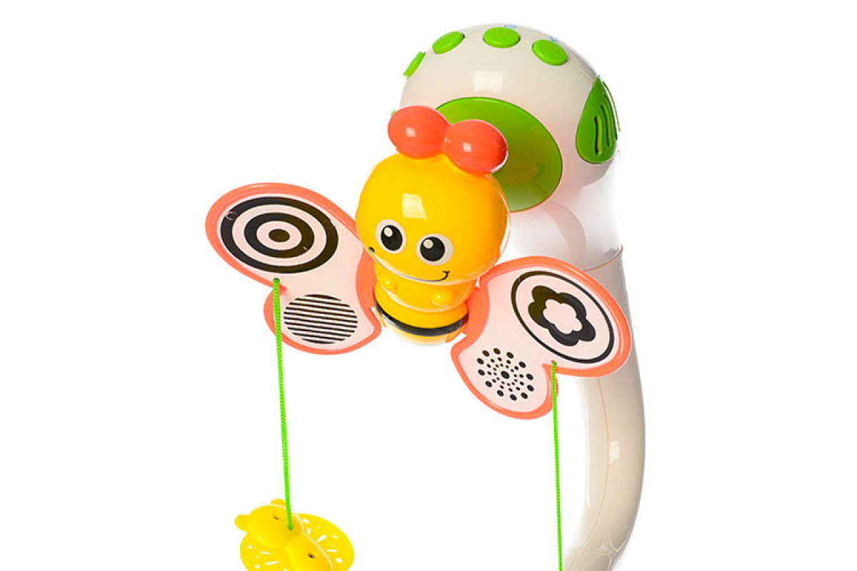 Дитяча карусель з підвісками на ліжечко WS6805 з проектором неба