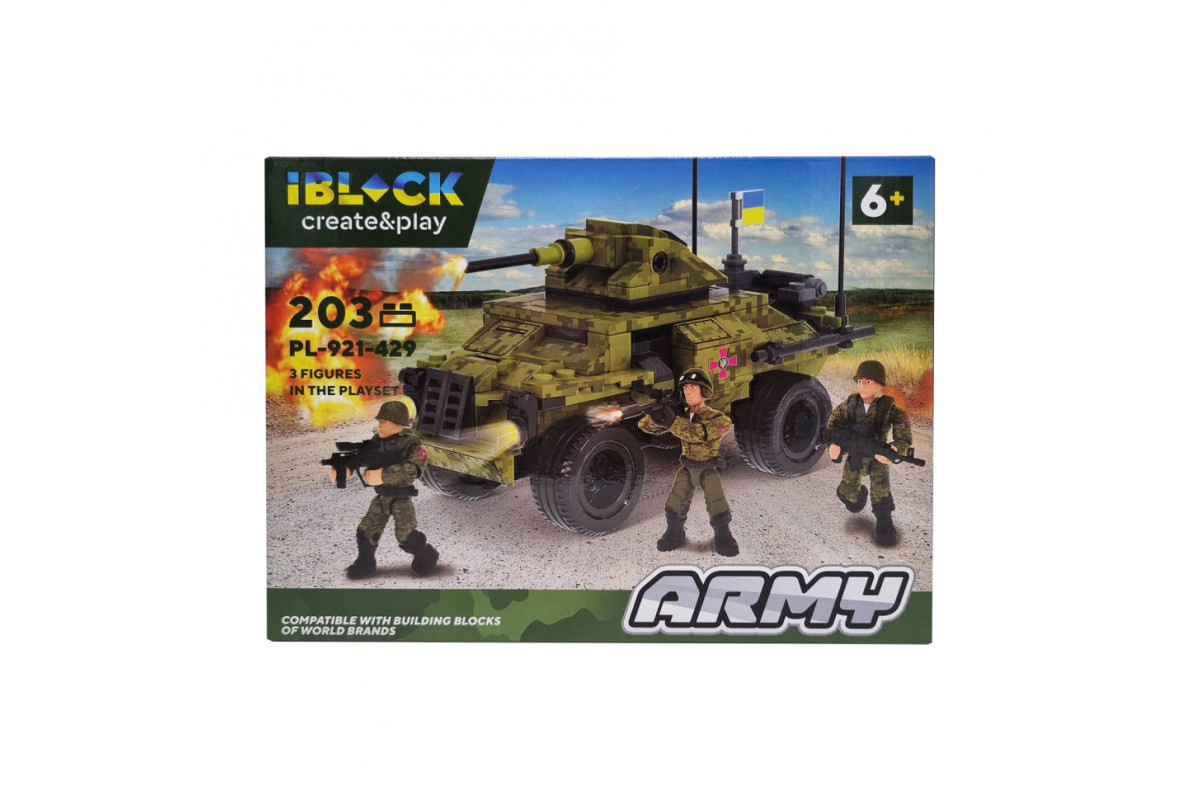 Конструктор Армия IBLOCK PL-921-429, 4 вида Вид 2