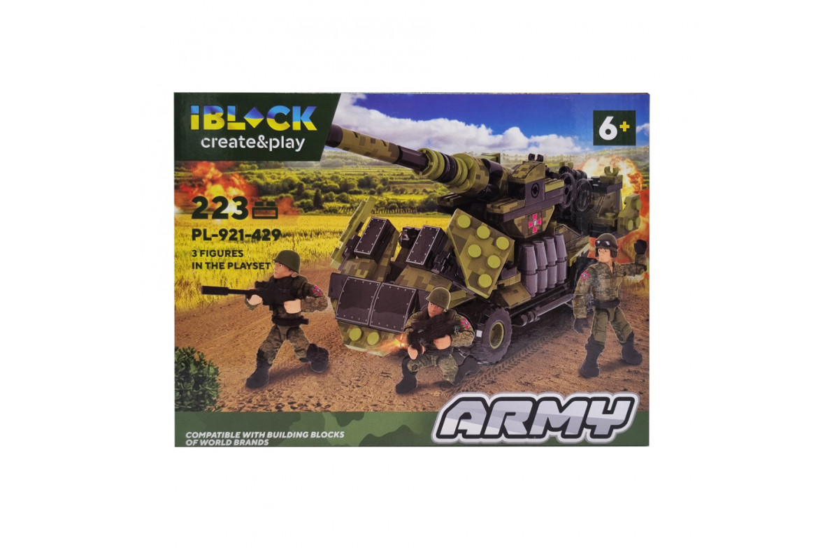 Конструктор Армия IBLOCK PL-921-429, 4 вида Вид 4