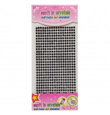 Полубусины наклейки Планшетка-№24, 4 мм, на планшетке 468 шт