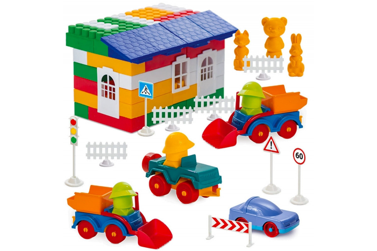 Детский конструктор "Лидер" №7 1913, 300 деталей