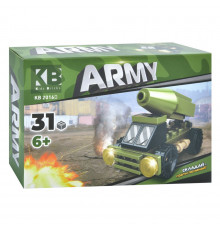 Детский конструктор "Военная техника" KB 2016D 31 деталь