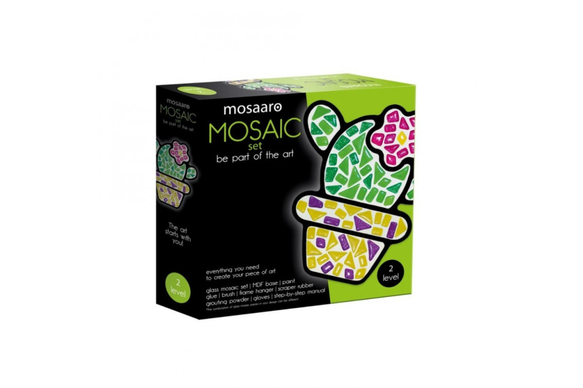 Детский набор для творчества хрустальная мозаика "Кактус" MA2006