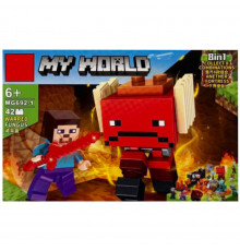 Детский конструктор "Minecraft" MG692-1, 42 детали
