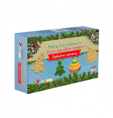 Набор для творчества новогодний Роспись акриловыми красками "Шар и елка" Умняшка НГ-002/4