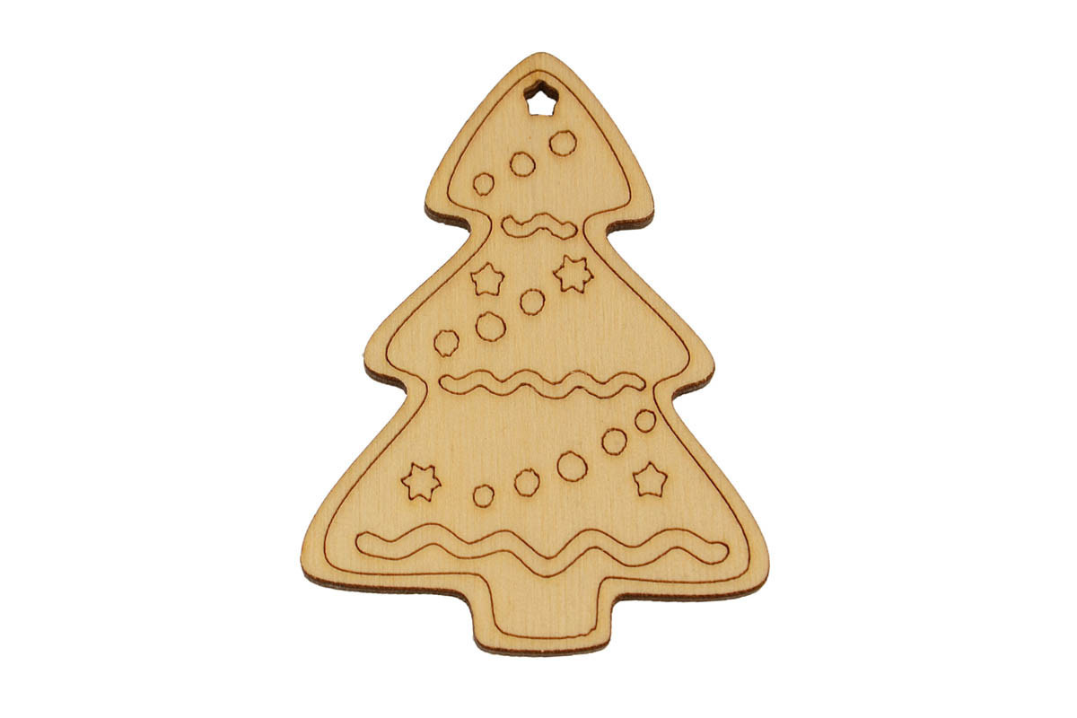 Набор для творчества новогодний Роспись акриловыми красками "Шар и елка" Умняшка НГ-002/4