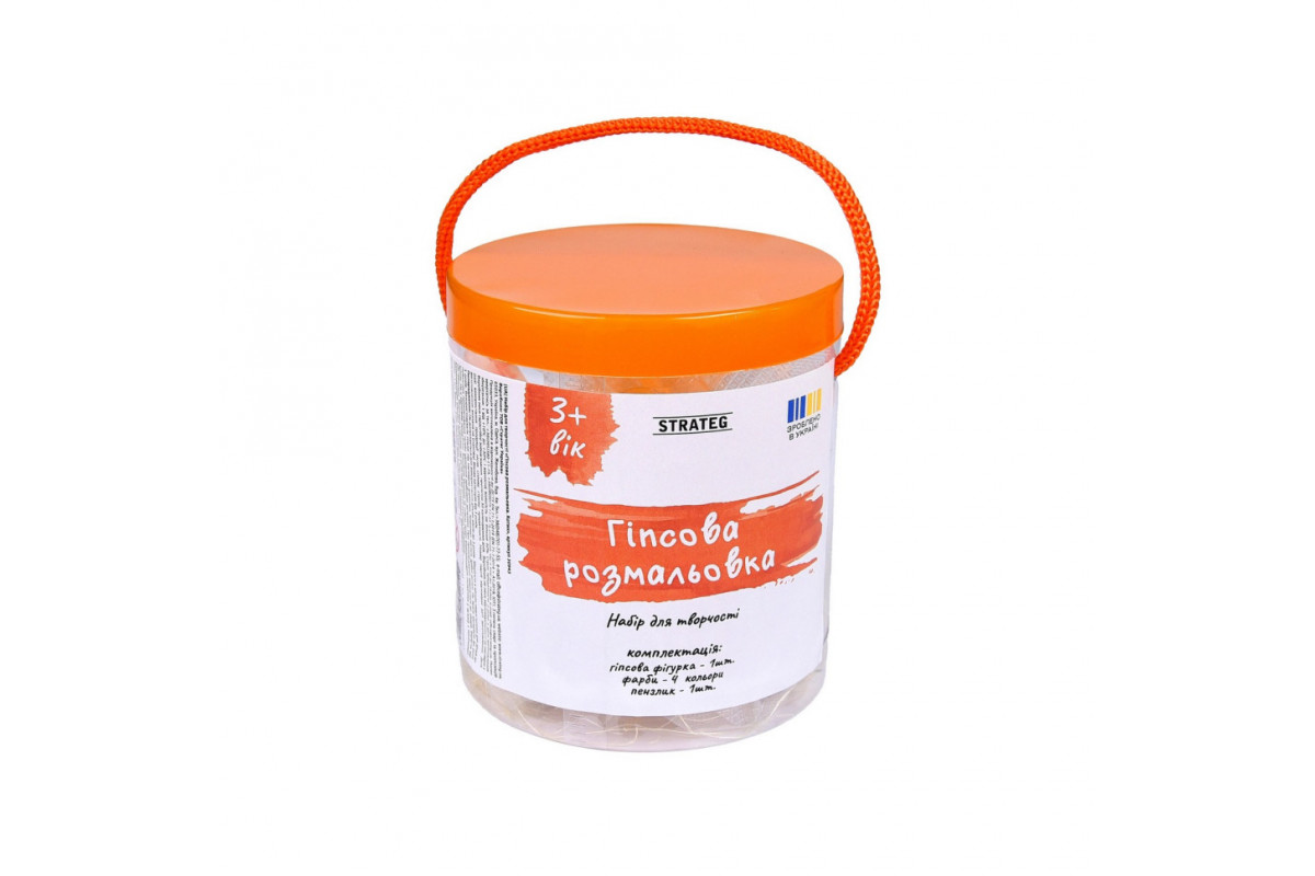 Дитячий набір для творчості розмальовка гіпсової фігурки "Котик" 30943