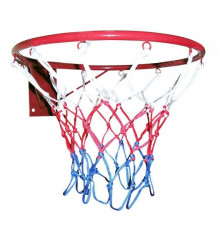 Кільце баскетбольне 400 мм сітка в комплекті NE-BAS-R-040G