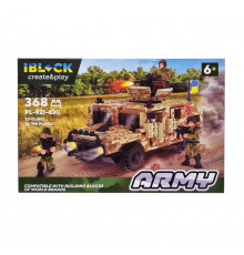 Конструктор Армия IBLOCK PL-921-430, 3 фигурки военных Вид 4