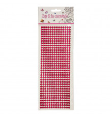 Наклейки декоративні XY-004(Ruby) на планшеті 504 шт