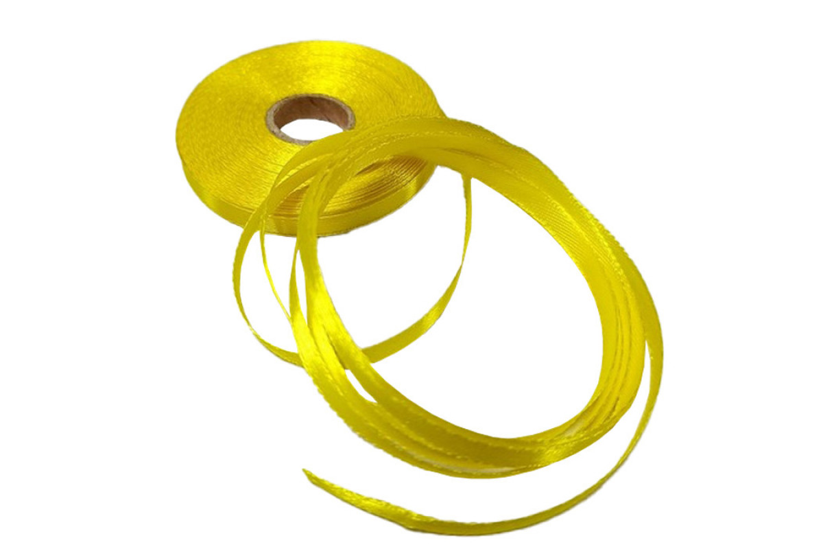 Атласна стрічка для рукоділля АБ-104, 0,6 см x 23 м