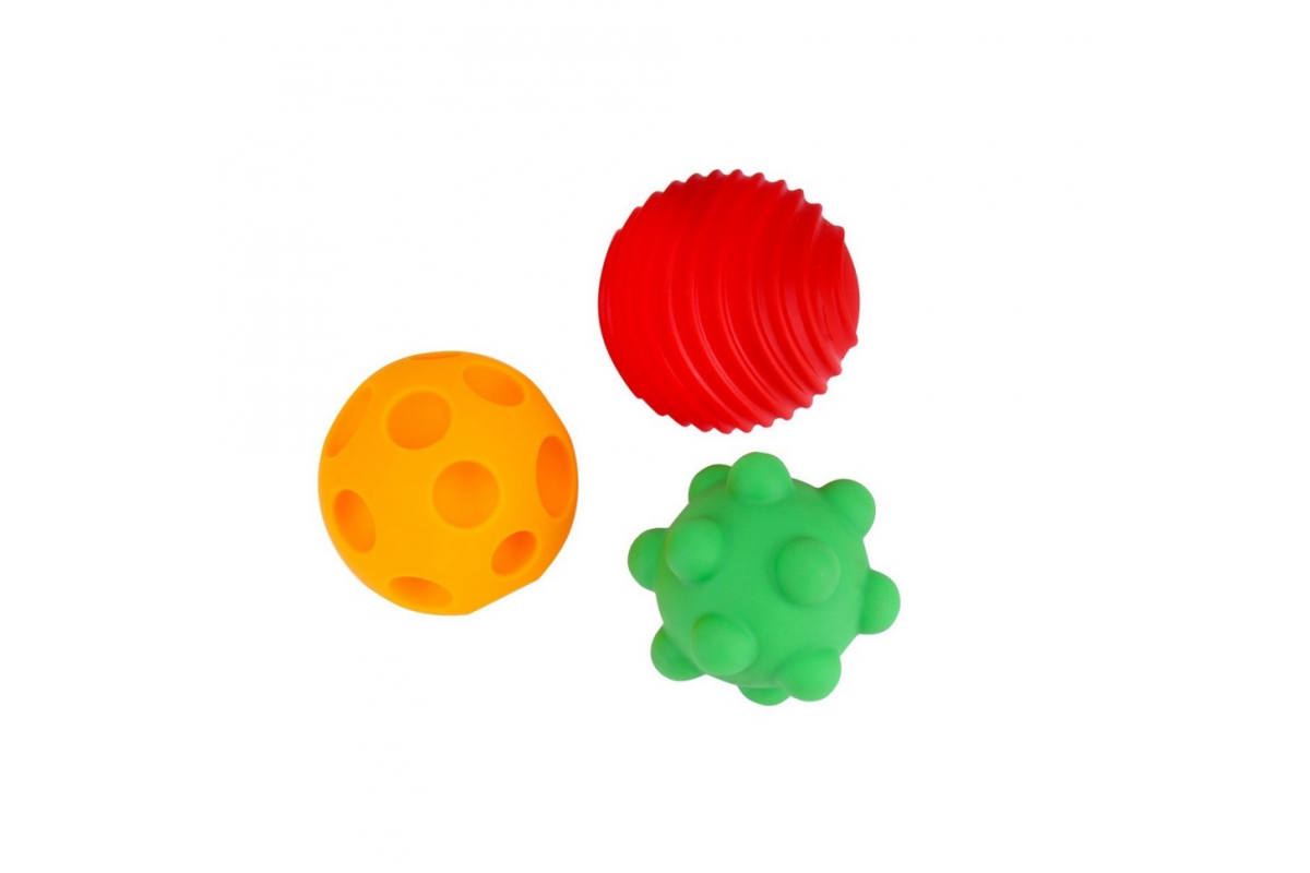 Набір для гри у ванній ТехноК 8966TXK, 3 м'ячики