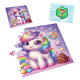 Детские пазлы с сюрпризом "Единорожка"2 VT8030-02, 180 деталей