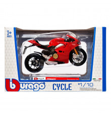 Детская модель Мотоцикла "DUCATI Panigale V4" Bburago 18-51030-5 масштаб 1:18