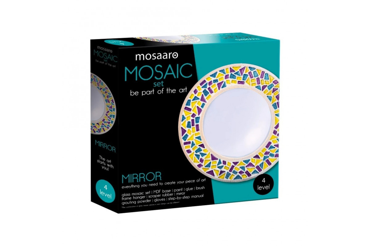 Детский набор для творчества хрустальная мозаика "Зеркало" MA4004