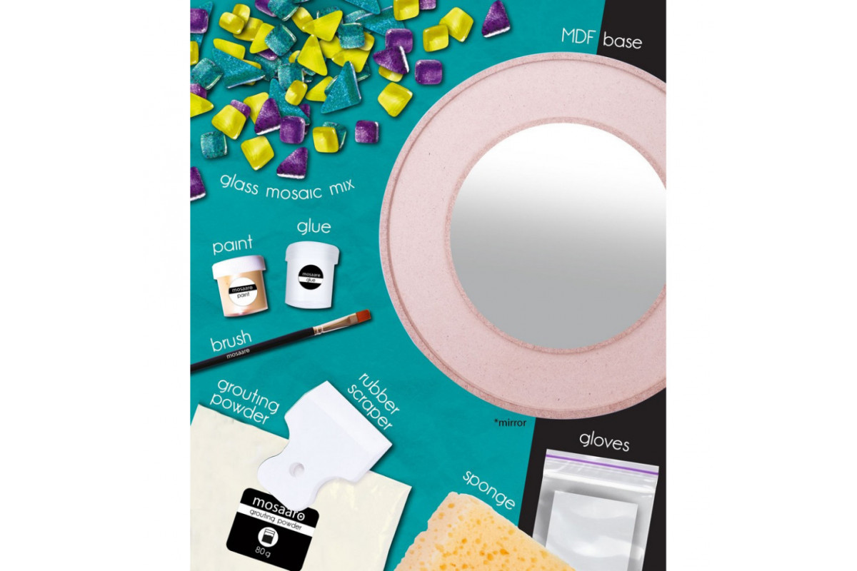 Детский набор для творчества хрустальная мозаика "Зеркало" MA4004