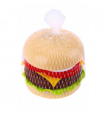 Детская игрушка "Гамбургер-пирамидка" ТехноК 8690TXK, 7 деталей