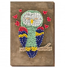 Набір стринг-арт "Сова" ABC-004 дерев'яна основа