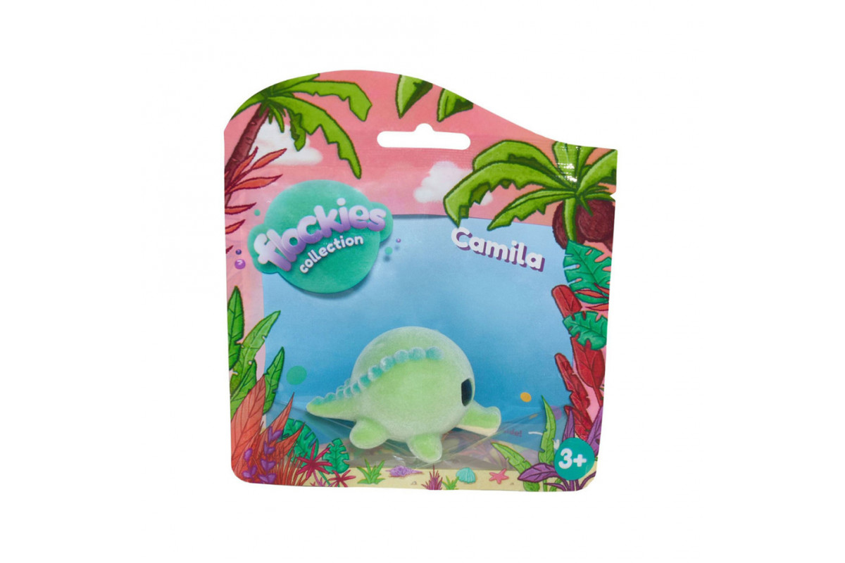 Коллекционная игрушка-фигурка Крокодилица Камила Flockies S2 FLO0411