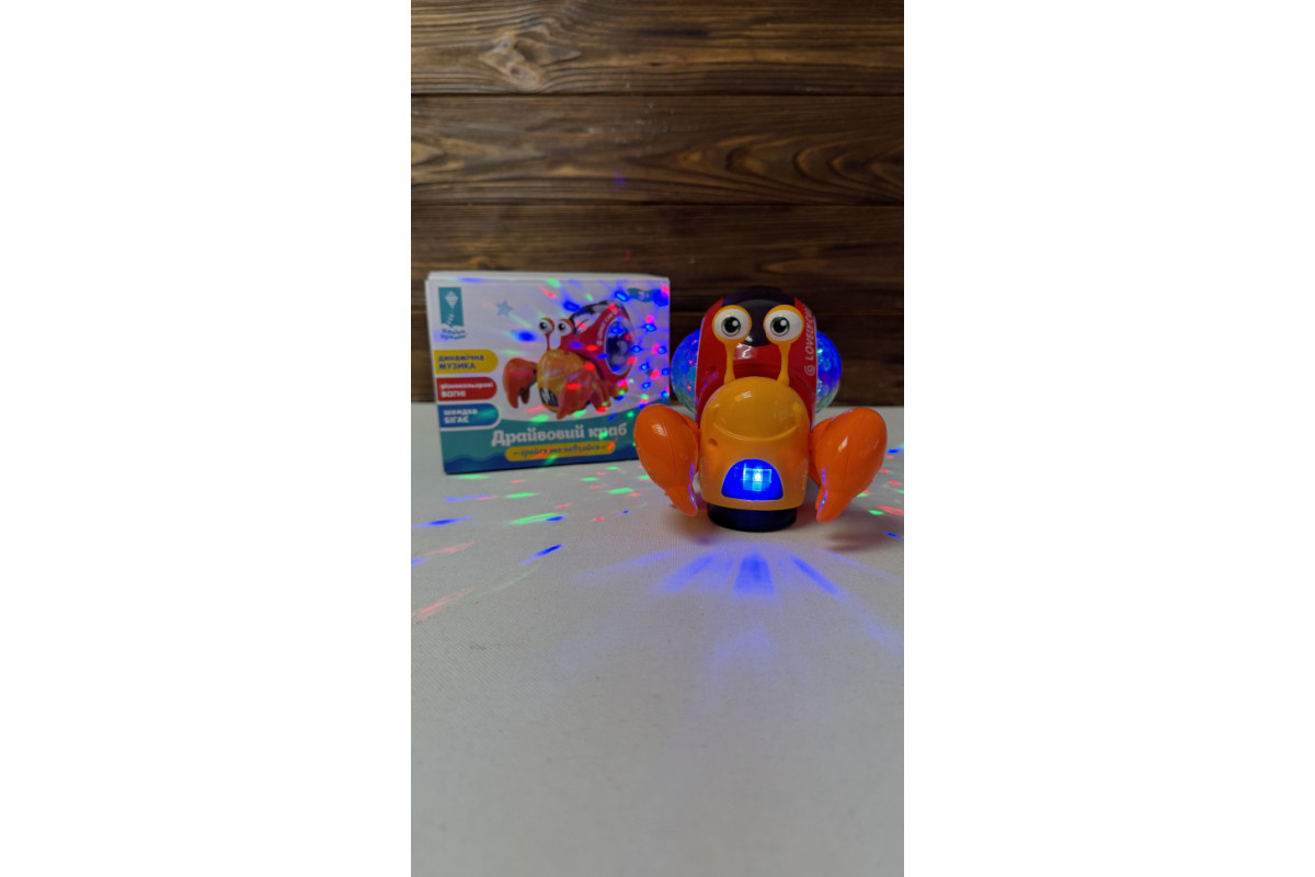 Детская Интерактивная игрушка "Краб" PL-724-21(Red) музыка, песни