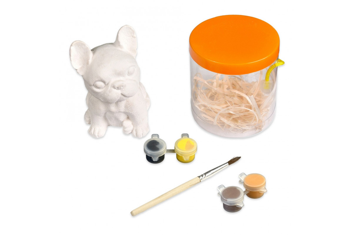 Дитячий набір для творчості розфарбовування гіпсової фігурки "Песик" 30944