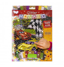 Креативное творчество "Glitter Mosaic Super Car" БМ-03-02 блестящая мозаика