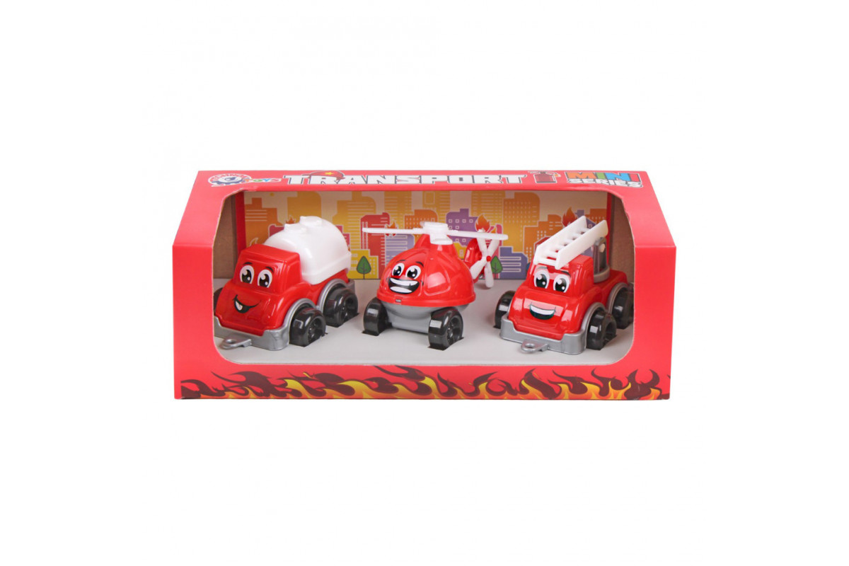 Транспорт Мини "Пожарные" ТехноК 6153TXK