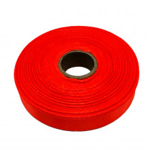 Атласная лента для рукоделия АБ-619, 1,2 см х 23 м, оранж неон