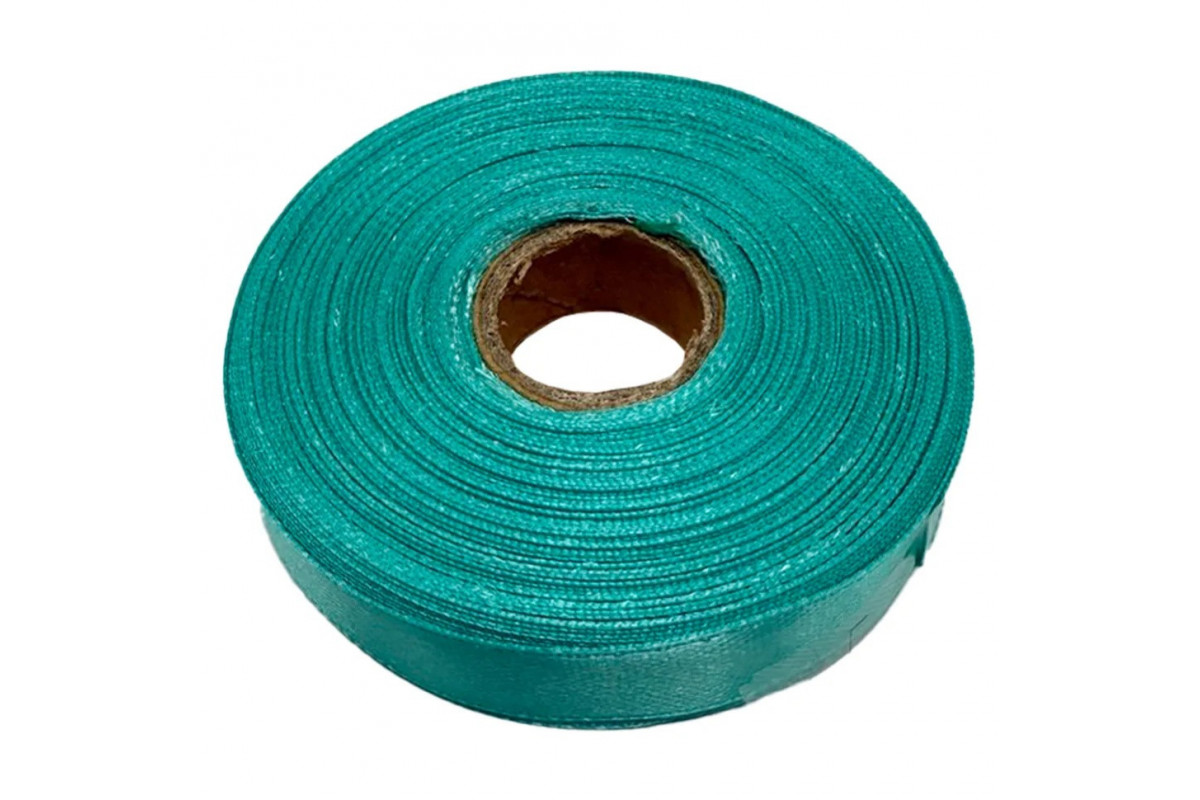 Атласна стрічка для рукоділля Bambi АБ-619, 1,2 см х 23 м, смарагдовий
