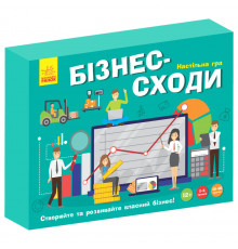 Настільна гра "Бізнес-сходи" РЛ902037У кубик, 5 фішок гравців,
