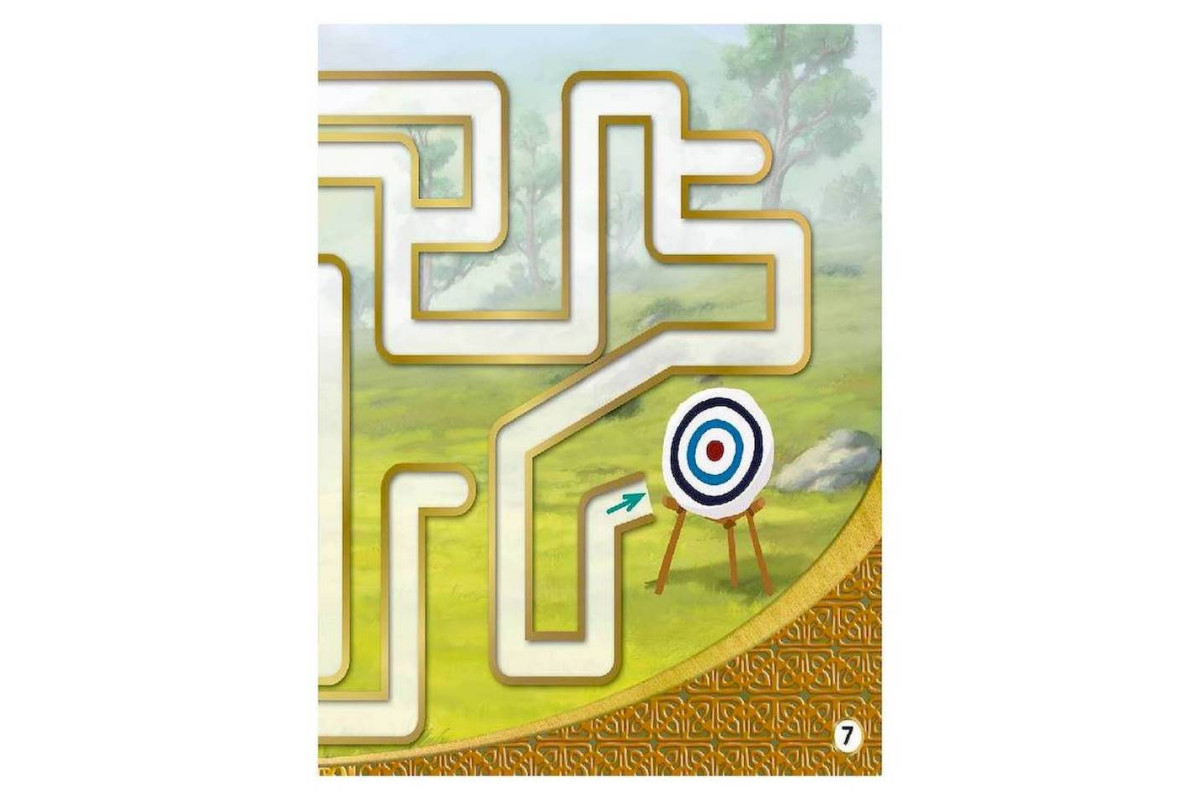 Лабиринты с наклейками "Принцессы" 1249005, 450 наклеек