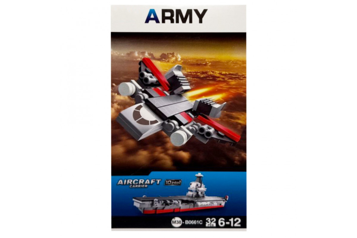 Детский конструктор "Aircraft carrier" M38-B0661-3, 32 детали