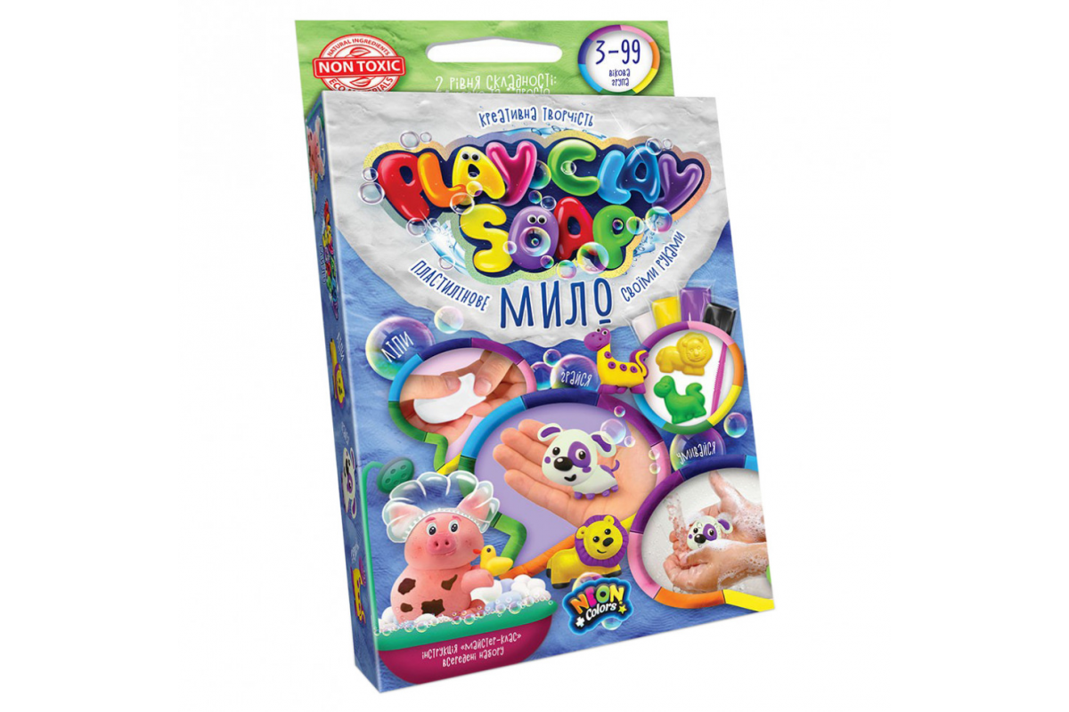 Набор креативного творчества "Пластилиновое мыло" Play Clay Soap PCS-02U маленький Щенок