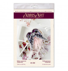 Набор для вышивки бисером украшения "Окрыляй" AD-202 на натуральном холсте