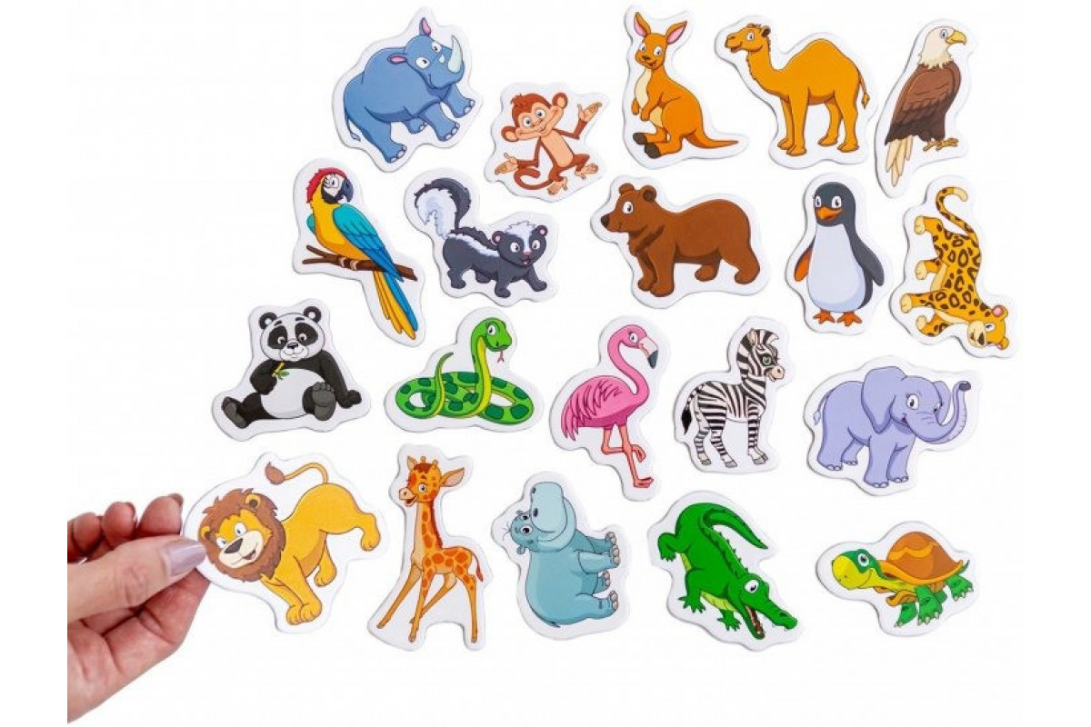 Набор магнитов Magdum "Счастливые дети Зоо" ML4031-01 EN