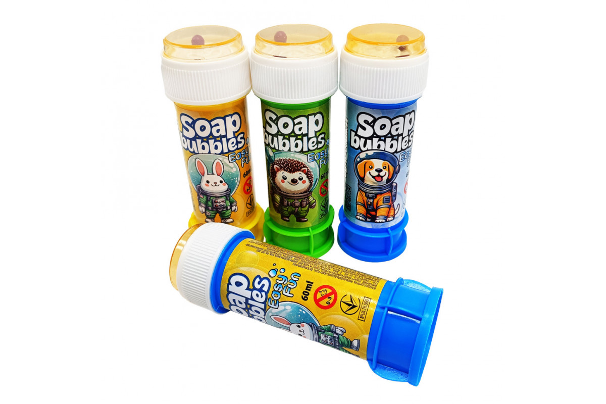 Мильні бульбашки "Класичні" 70601-EF 60 мл, в асортименті