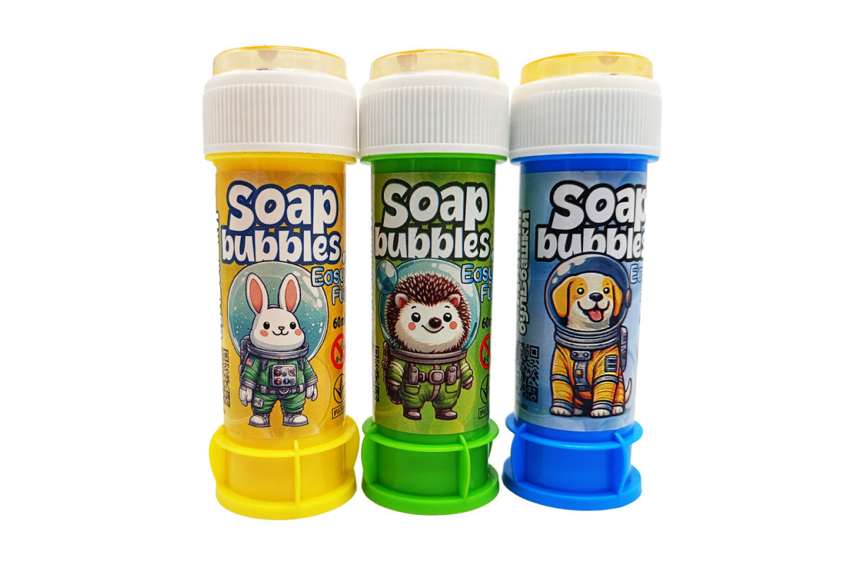 Мильні бульбашки "Класичні" 70601-EF 60 мл, в асортименті