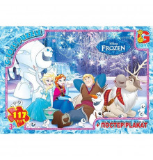 Детский пазл "Frouzen" FR017 плакат 117 элементов